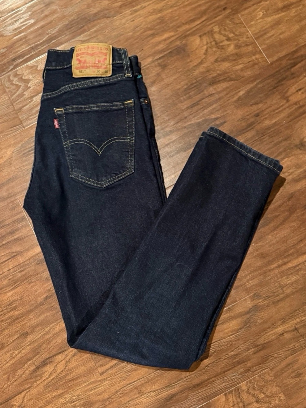 Levi's Men's Dark Wash Denim 511  Straight Jeans 30x32 Nice! Classic